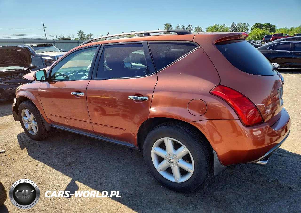 2003 Nissan Murano Sl VIN:JN8AZ08T43W104599 - 2
