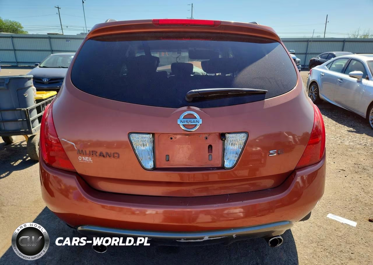2003 Nissan Murano Sl VIN:JN8AZ08T43W104599 - 6
