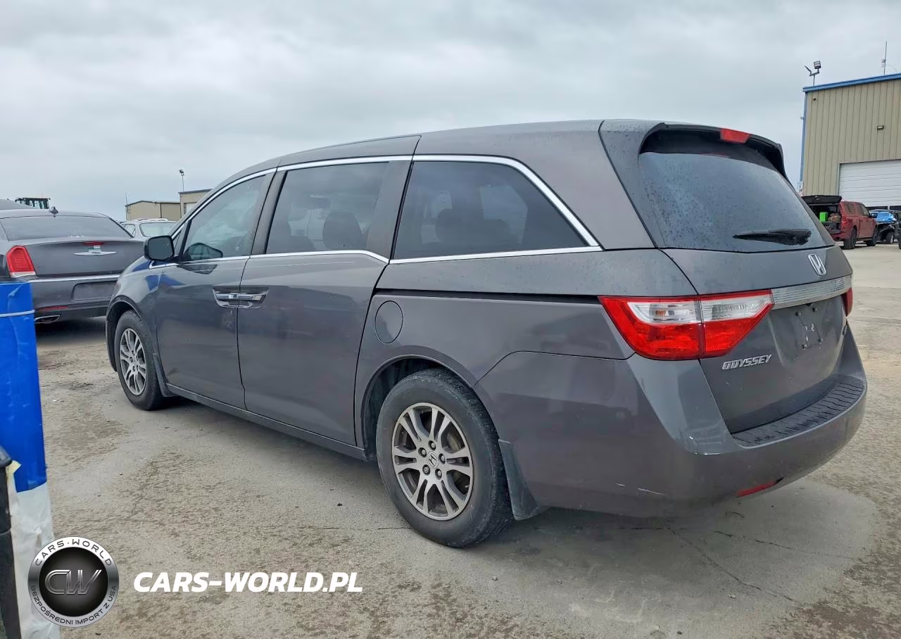 2013 Honda Odyssey Exl VIN:5FNRL5H65DB081136 - 2