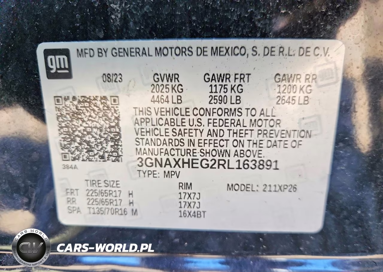 2024 Chevrolet Equinox Ls VIN:3GNAXHEG2RL163891 - 14