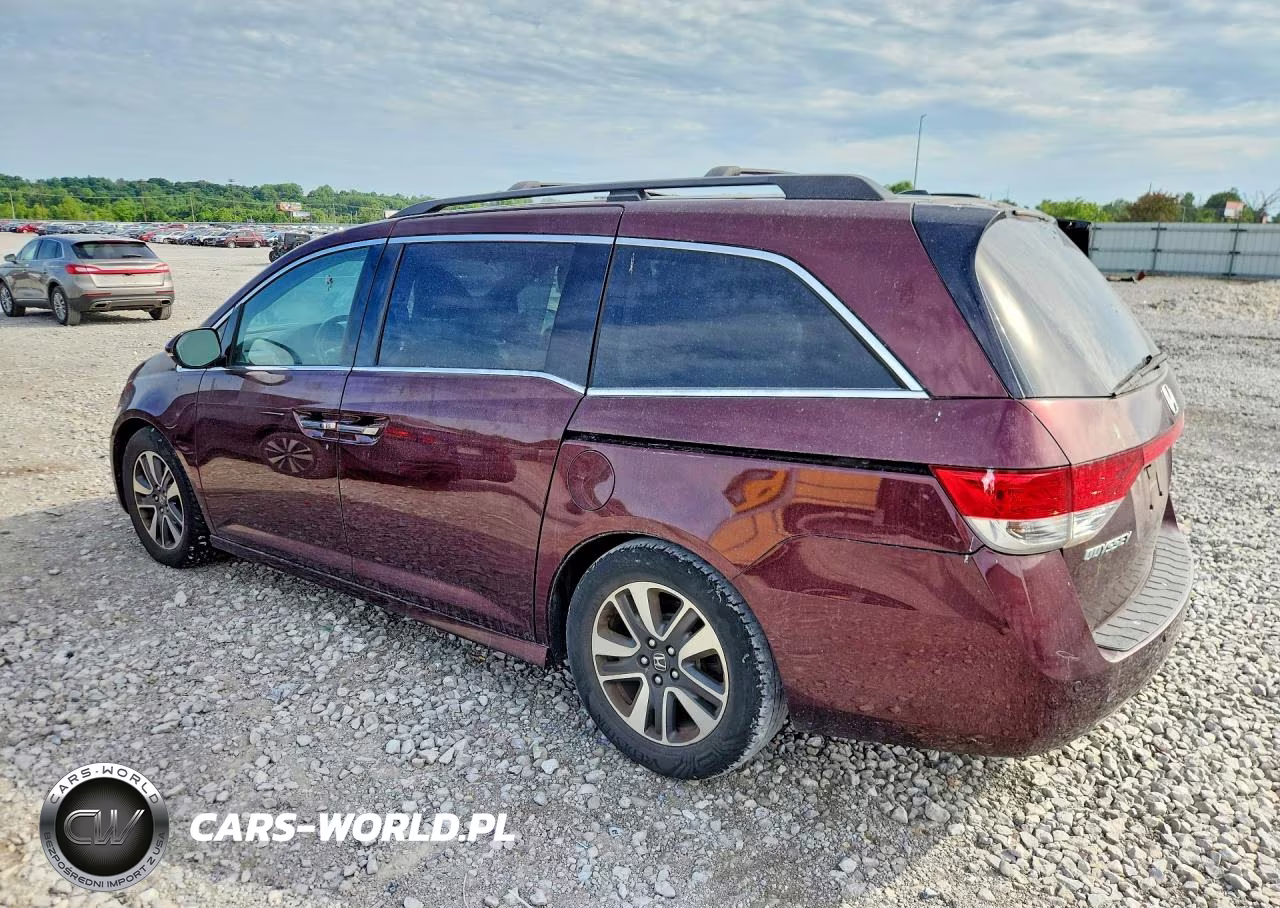 2014 Honda Odyssey Touring VIN:5FNRL5H96EB085787 - 2