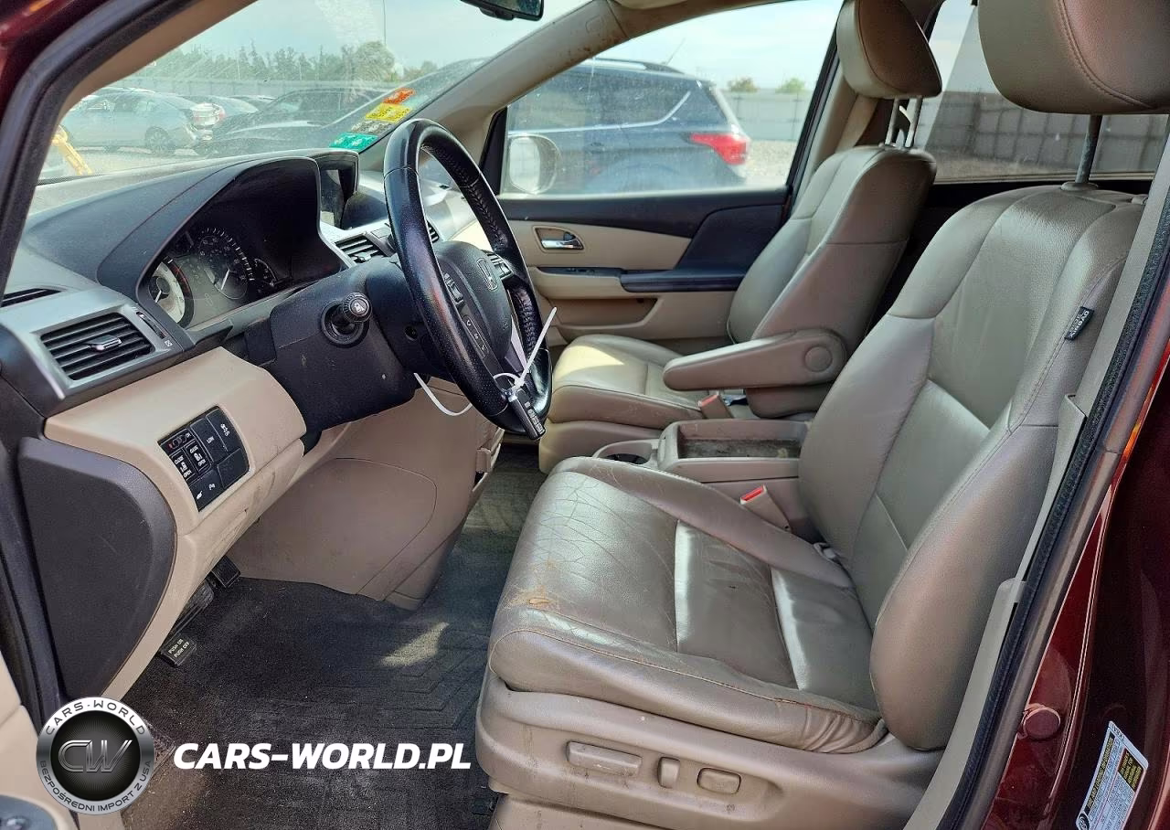 2014 Honda Odyssey Touring VIN:5FNRL5H96EB085787 - 7