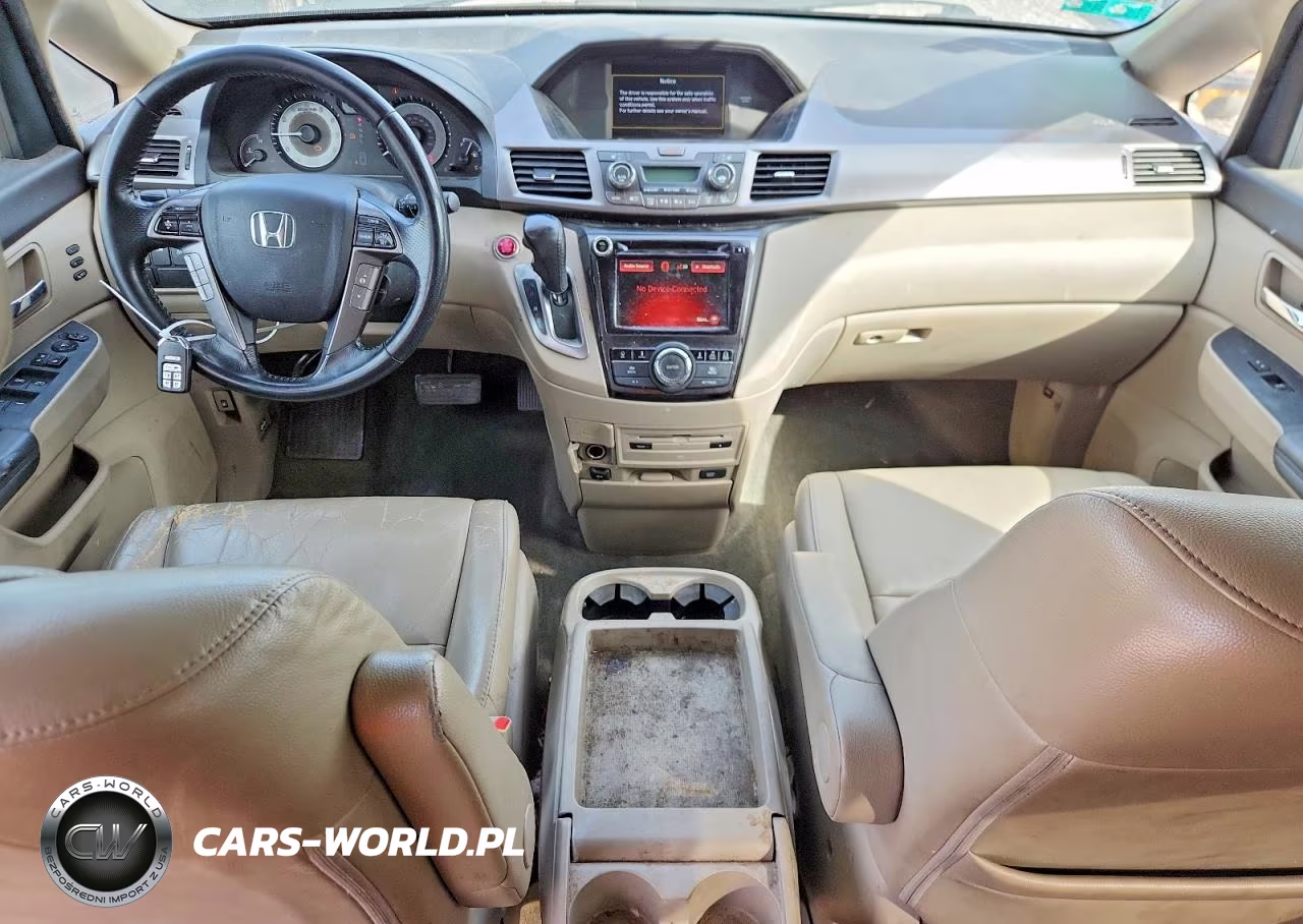 2014 Honda Odyssey Touring VIN:5FNRL5H96EB085787 - 8