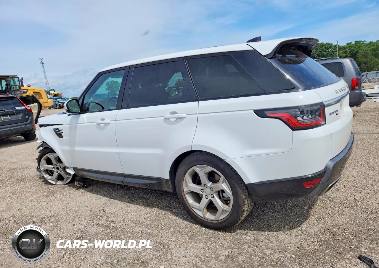 2020 Land Rover Range Rover Sport Hse VIN:SALWR2SU7LA725405 - 2