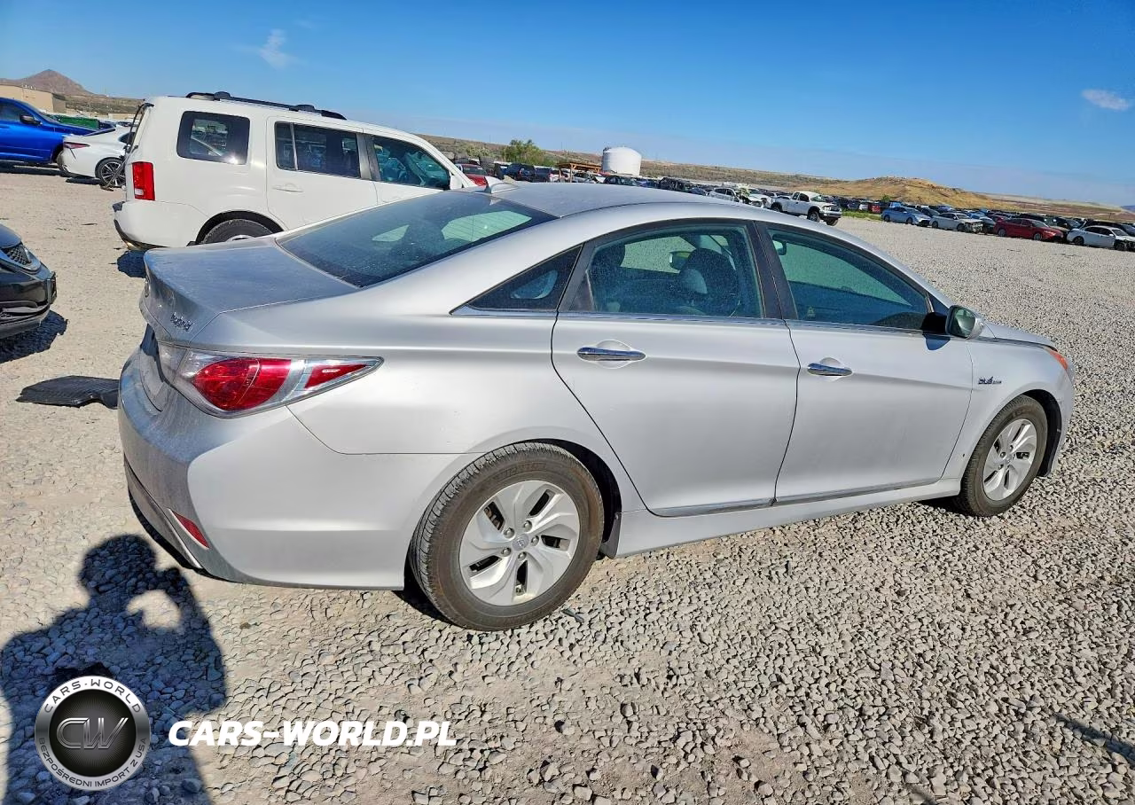 2015 Hyundai Sonata Hybrid Base VIN:KMHEC4A42FA128423 - 3