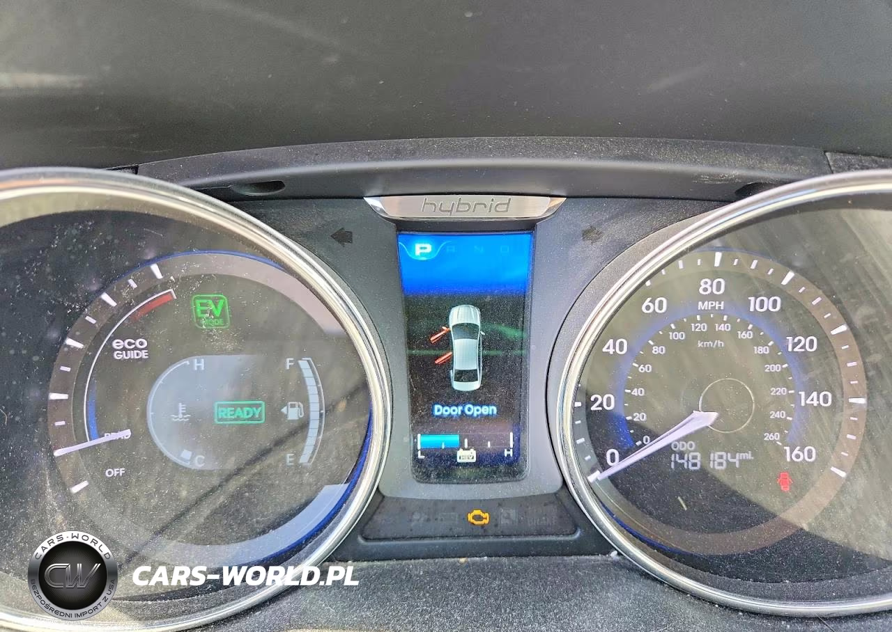 2015 Hyundai Sonata Hybrid Base VIN:KMHEC4A42FA128423 - 9