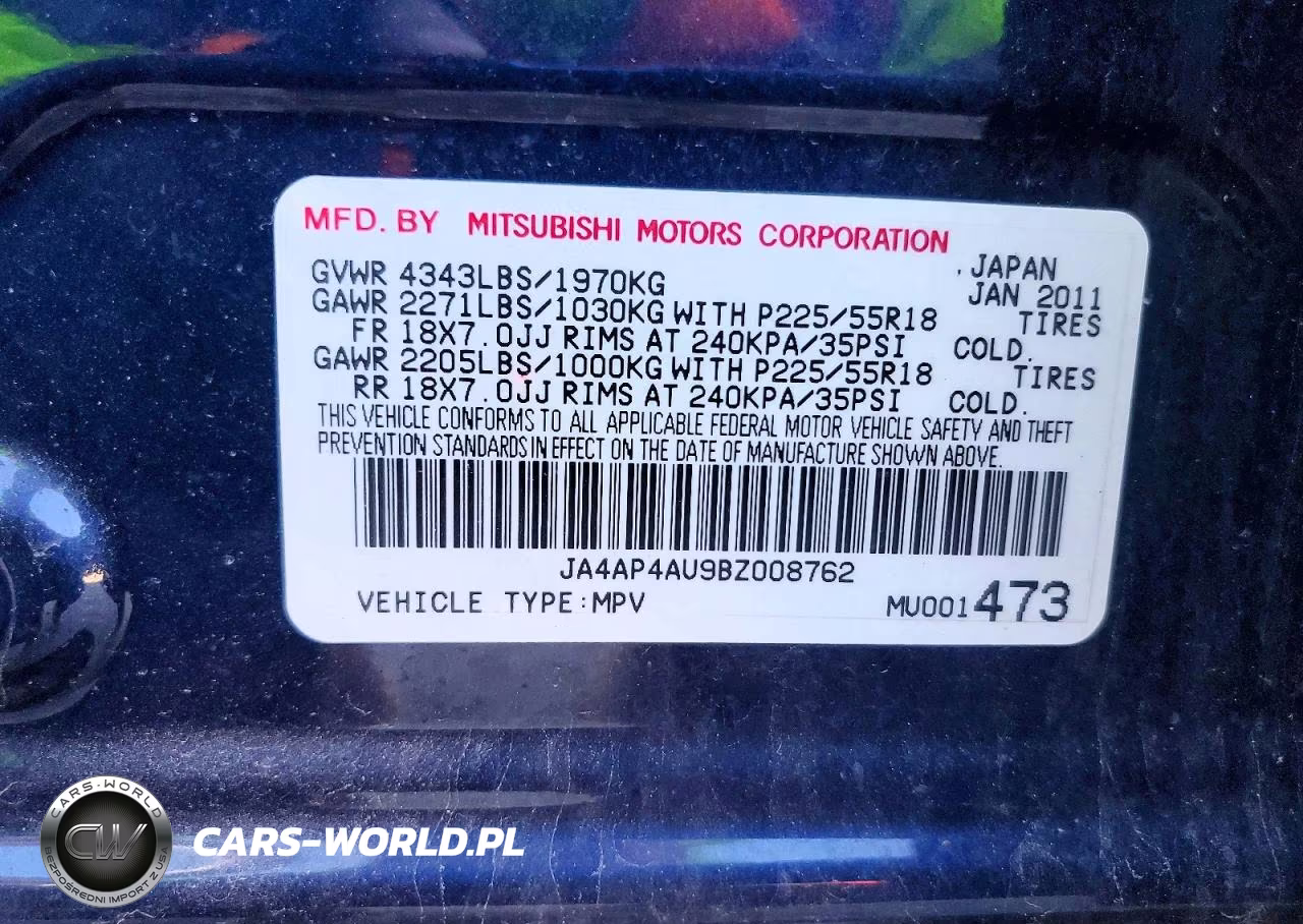 2011 Mitsubishi Outlander Sport Se VIN:JA4AP4AU9BZ008762 - 13