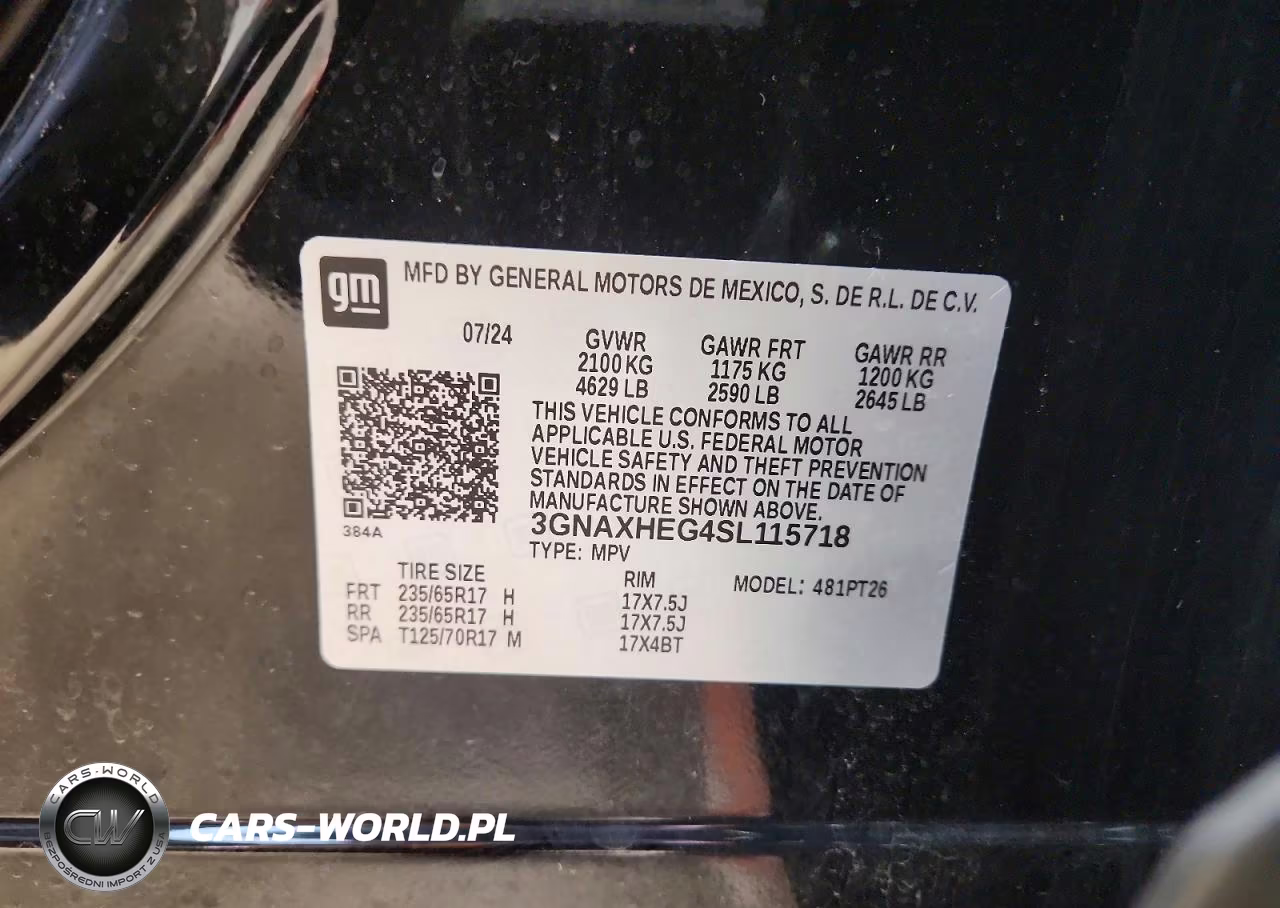 2025 Chevrolet Equinox Lt VIN:3GNAXHEG4SL115718 - 13