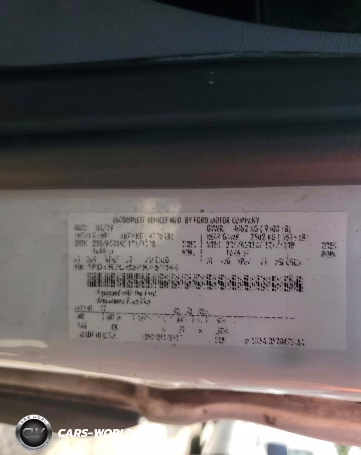 2019 Ford Transit T-250 VIN:1FDYR2CM3KKA53944 - 13