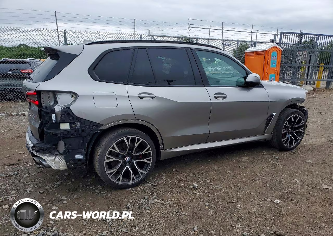 2023 BMW X5 M VIN:5YMJU0C04P9R93309 - 3