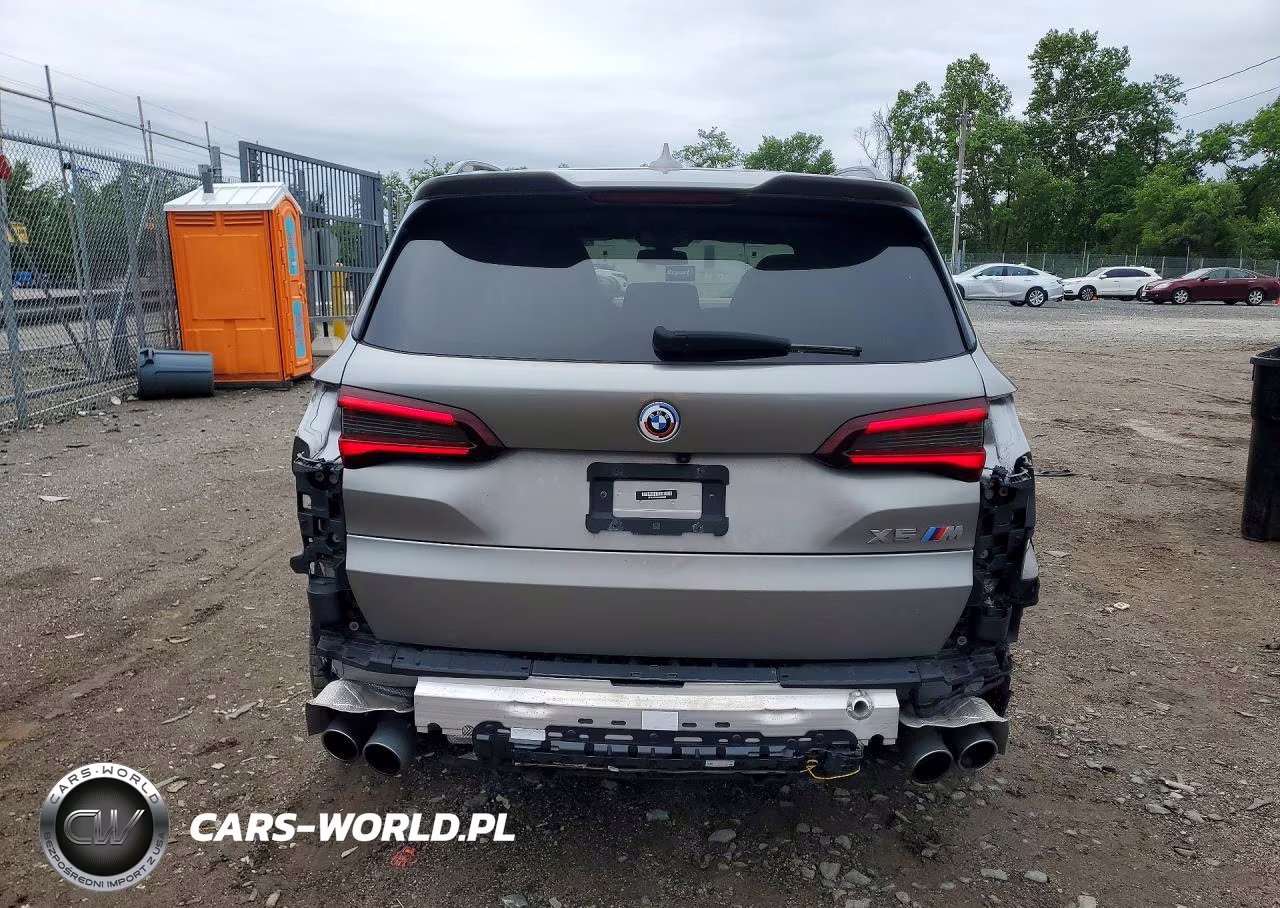 2023 BMW X5 M VIN:5YMJU0C04P9R93309 - 6