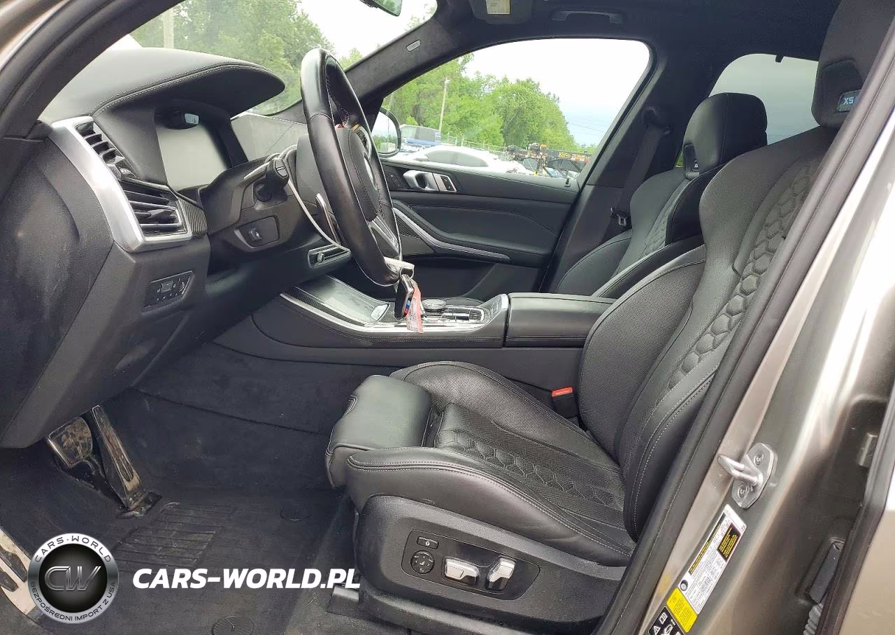 2023 BMW X5 M VIN:5YMJU0C04P9R93309 - 7