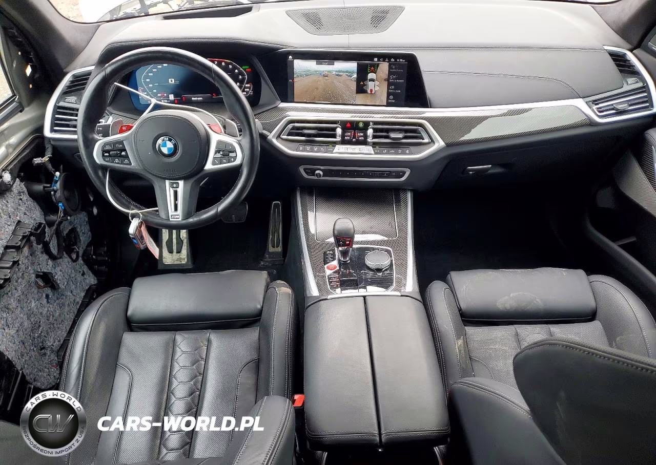 2023 BMW X5 M VIN:5YMJU0C04P9R93309 - 8