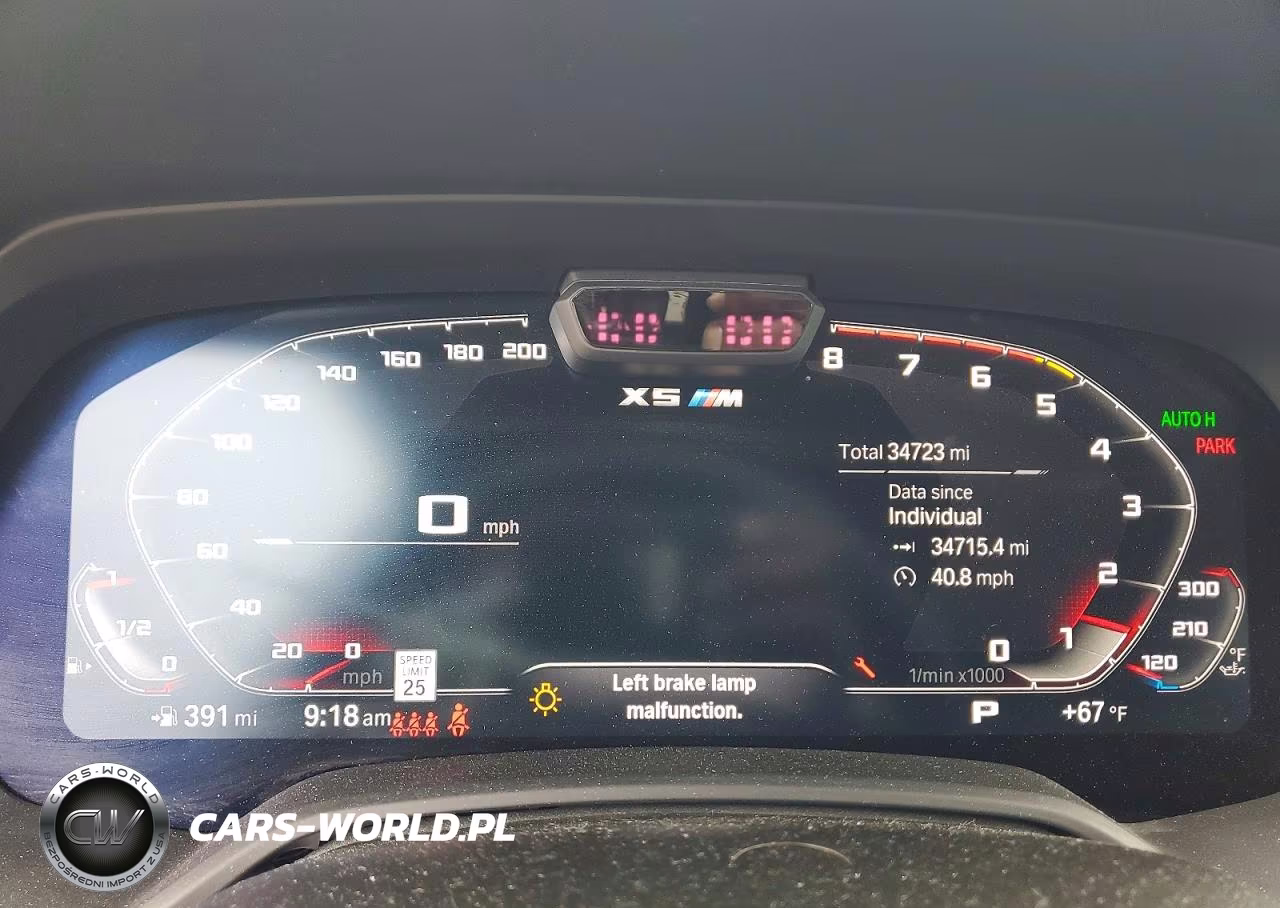 2023 BMW X5 M VIN:5YMJU0C04P9R93309 - 9