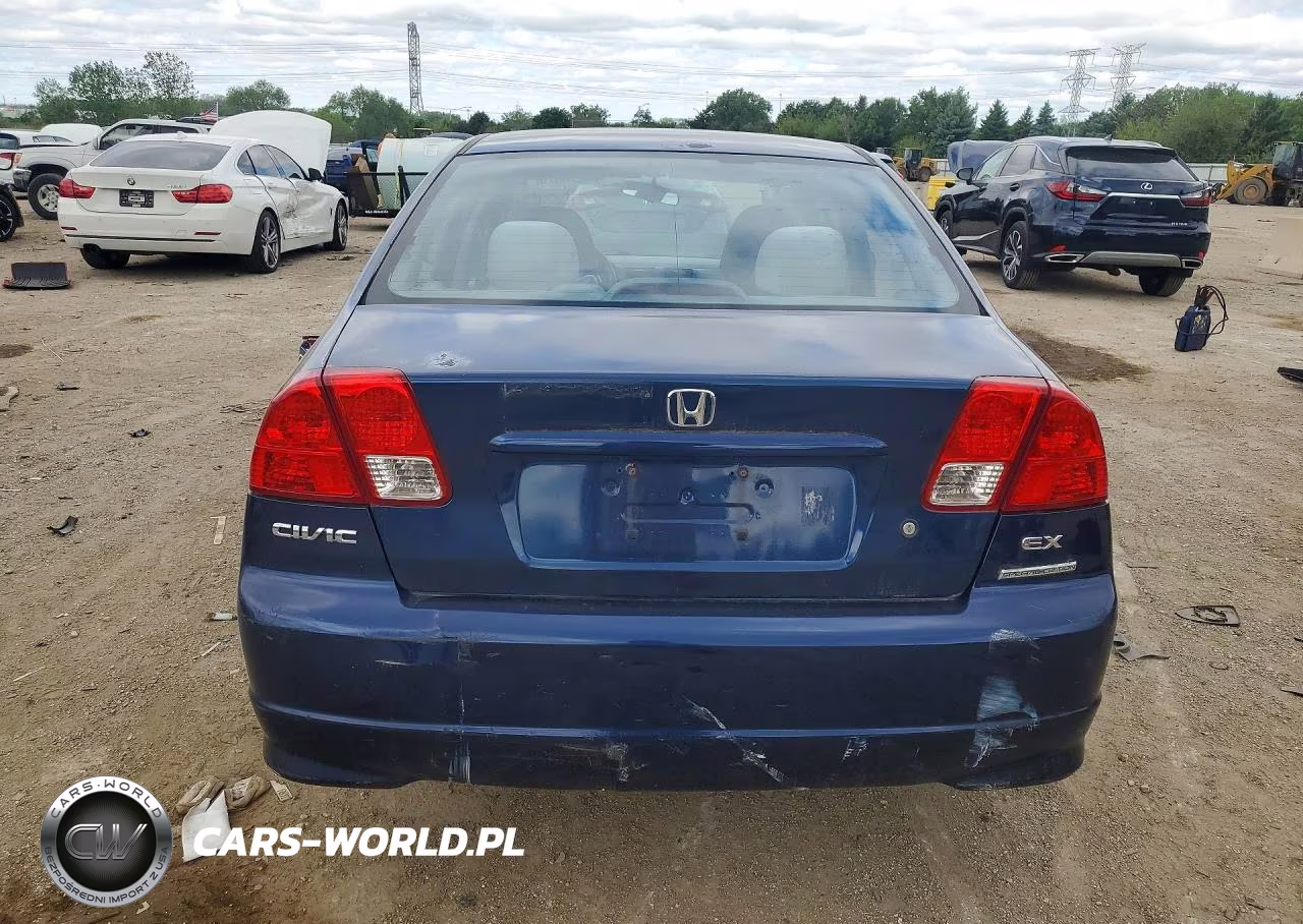 2005 Honda Civic Lx VIN:2HGES16615H605909 - 6