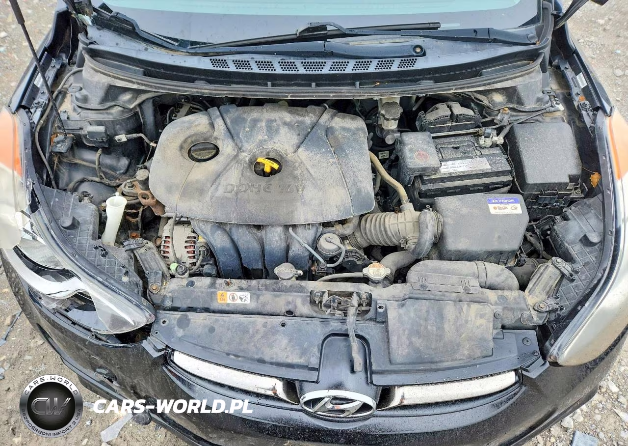 2013 Hyundai Elantra Limited VIN:KMHDH4AE2DU593835 - 11
