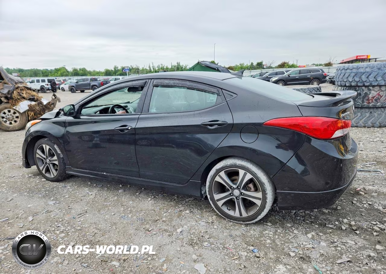 2013 Hyundai Elantra Limited VIN:KMHDH4AE2DU593835 - 2