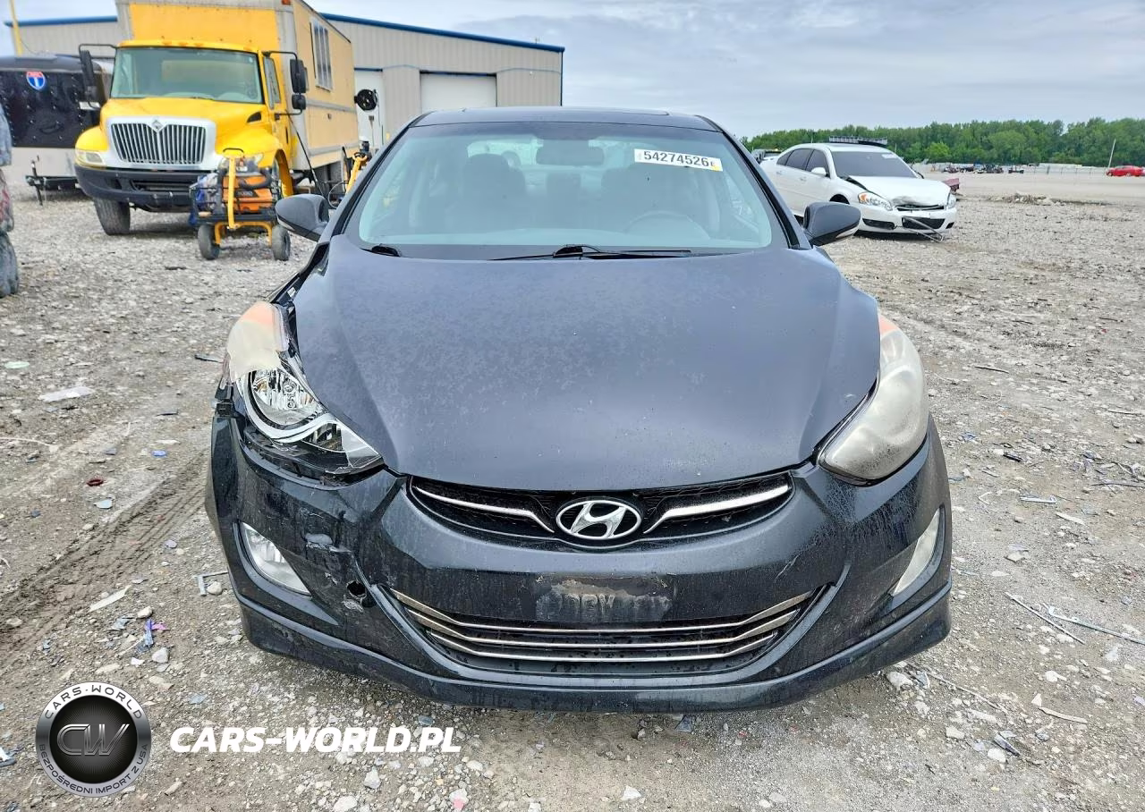 2013 Hyundai Elantra Limited VIN:KMHDH4AE2DU593835 - 5
