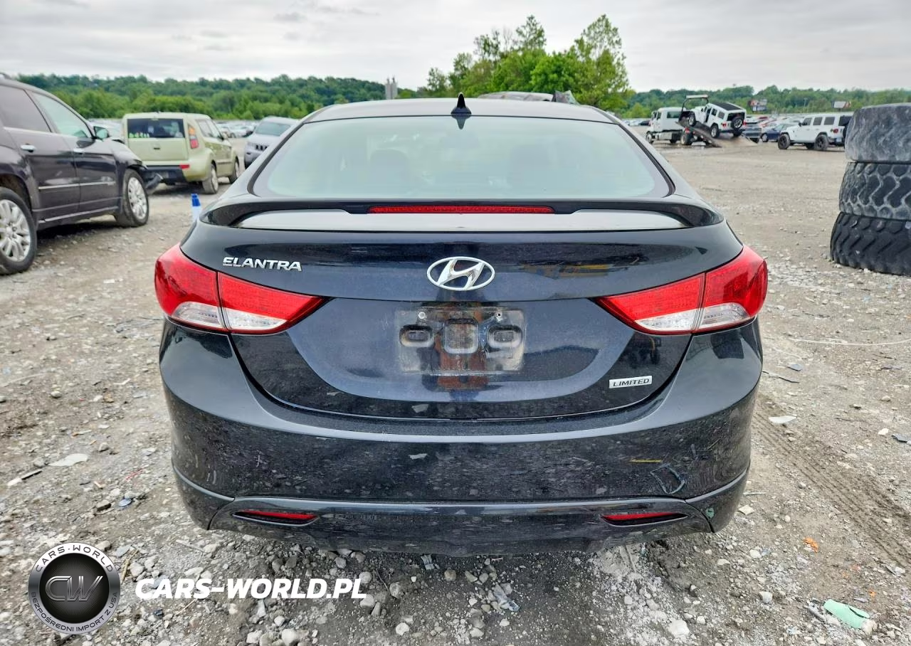 2013 Hyundai Elantra Limited VIN:KMHDH4AE2DU593835 - 6