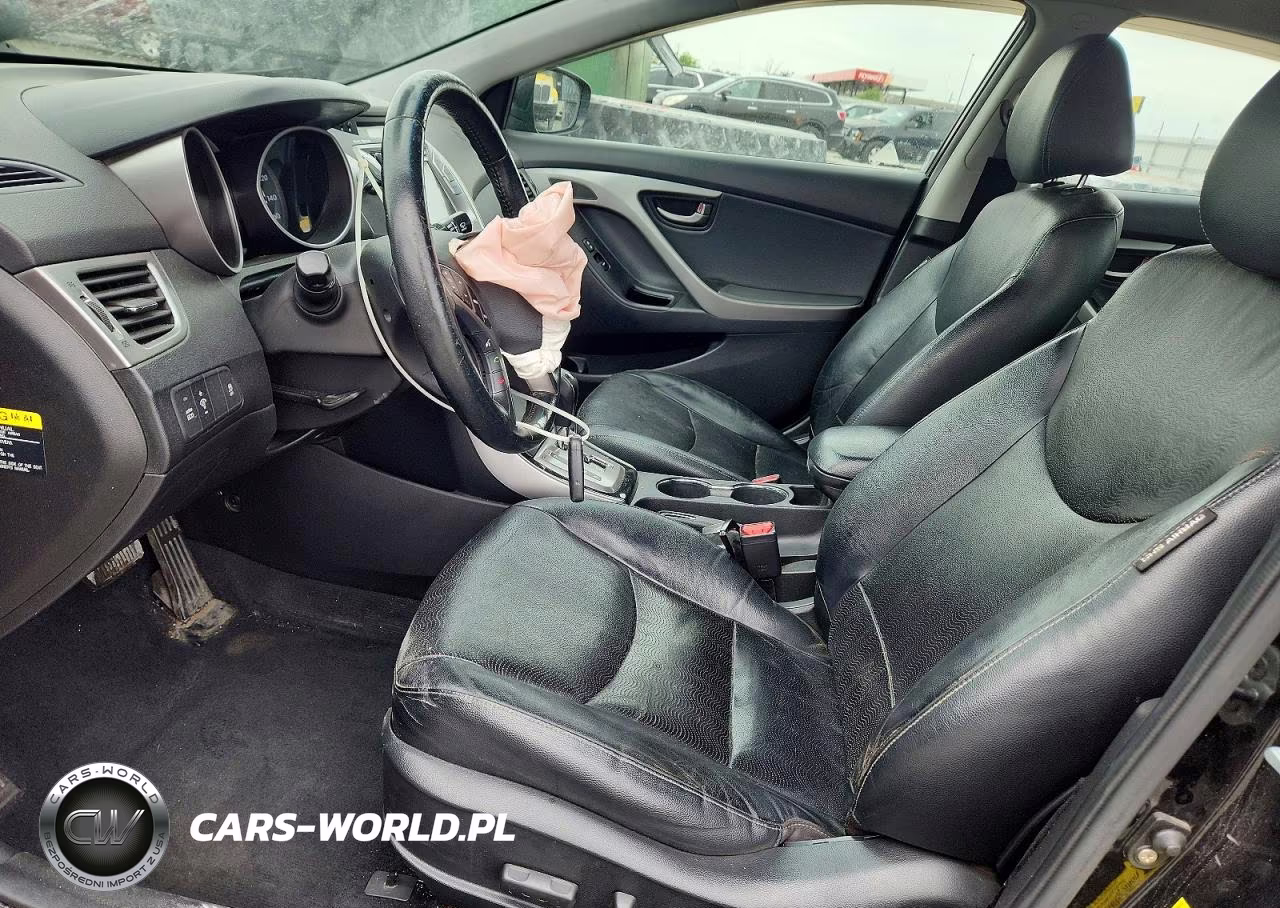 2013 Hyundai Elantra Limited VIN:KMHDH4AE2DU593835 - 7