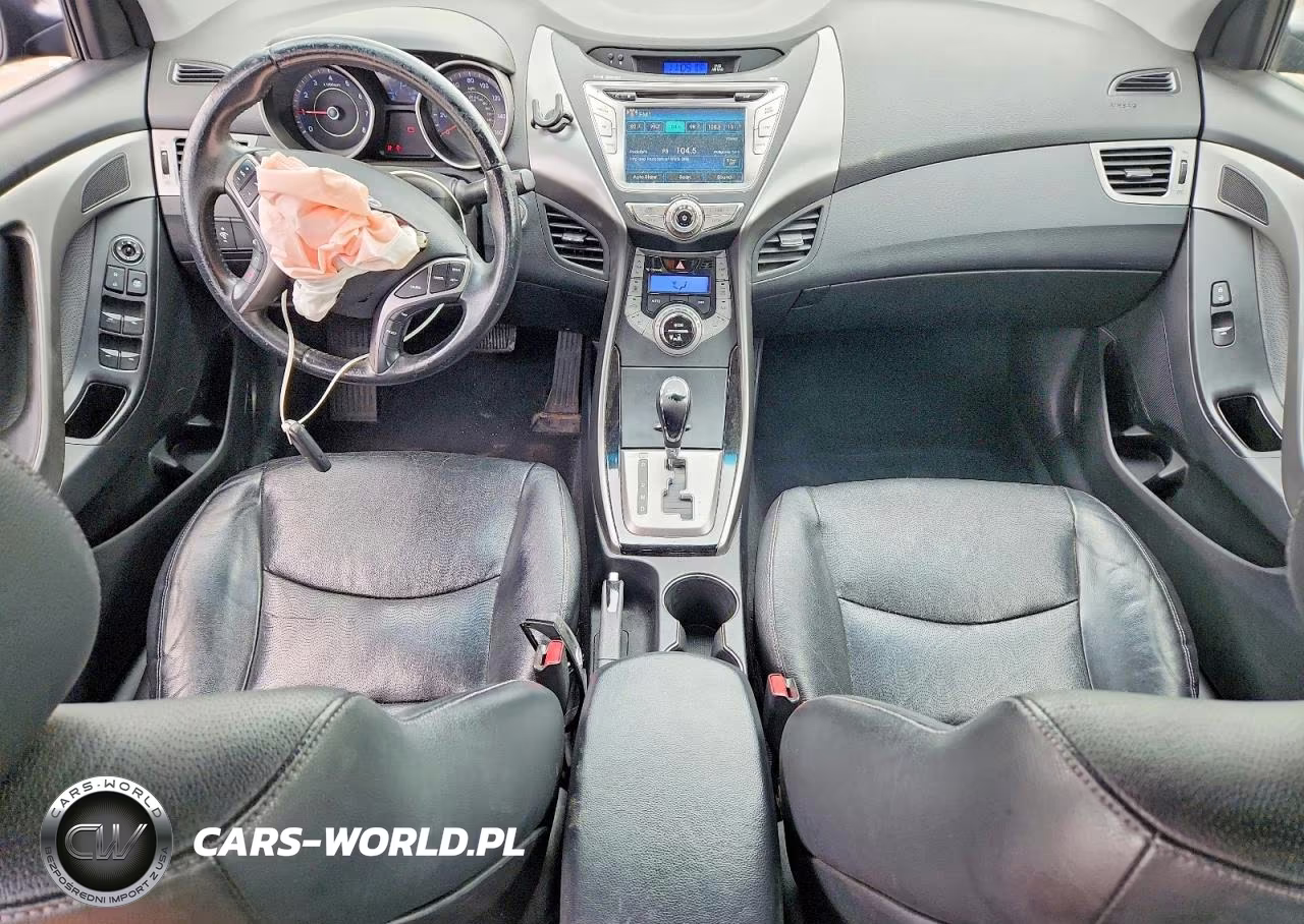 2013 Hyundai Elantra Limited VIN:KMHDH4AE2DU593835 - 8