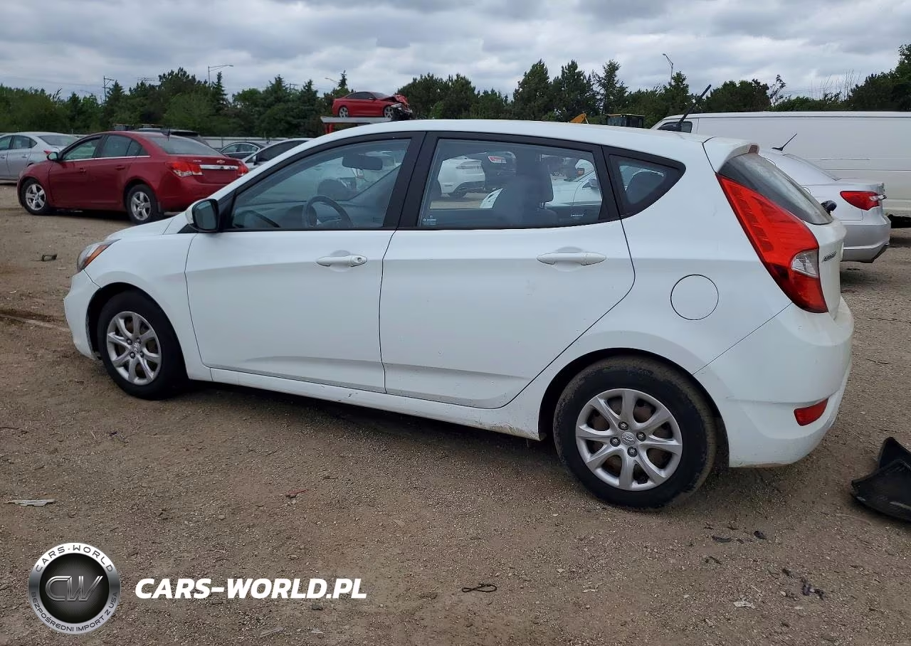 2013 Hyundai Accent Gs VIN:KMHCT5AE7DU136678 - 2