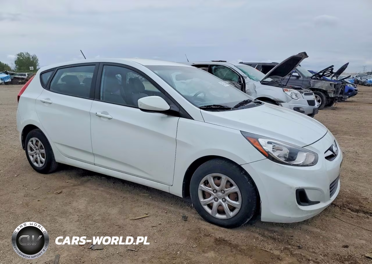 2013 Hyundai Accent Gs VIN:KMHCT5AE7DU136678 - 4