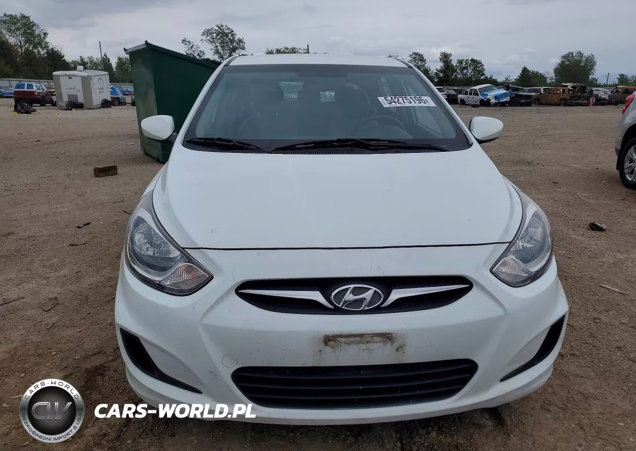 2013 Hyundai Accent Gs VIN:KMHCT5AE7DU136678 - 5
