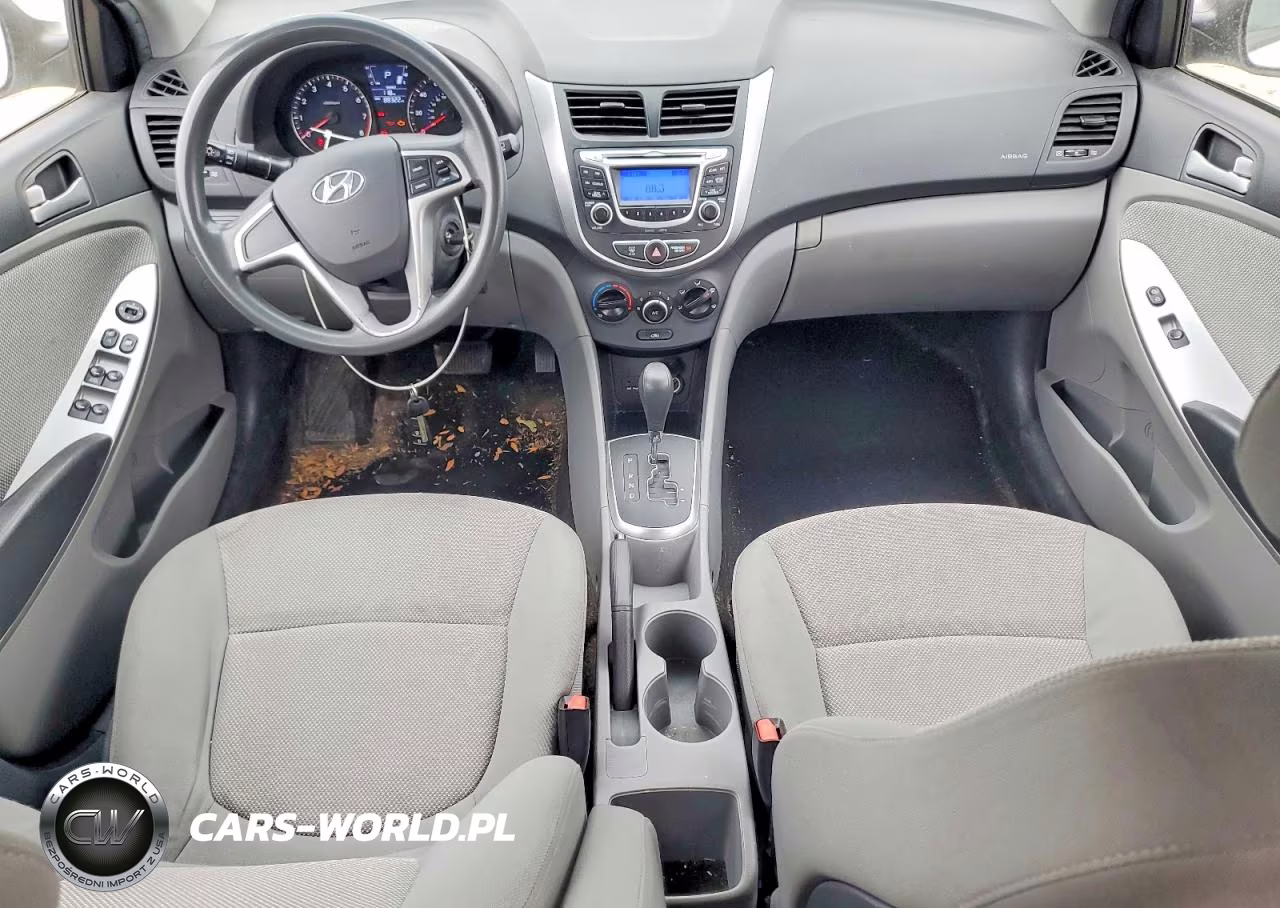2013 Hyundai Accent Gs VIN:KMHCT5AE7DU136678 - 8
