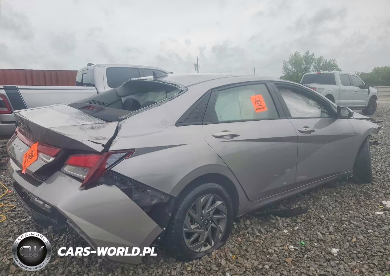 2024 Hyundai Elantra Sel VIN:KMHLM4DG1RU657830 - 3