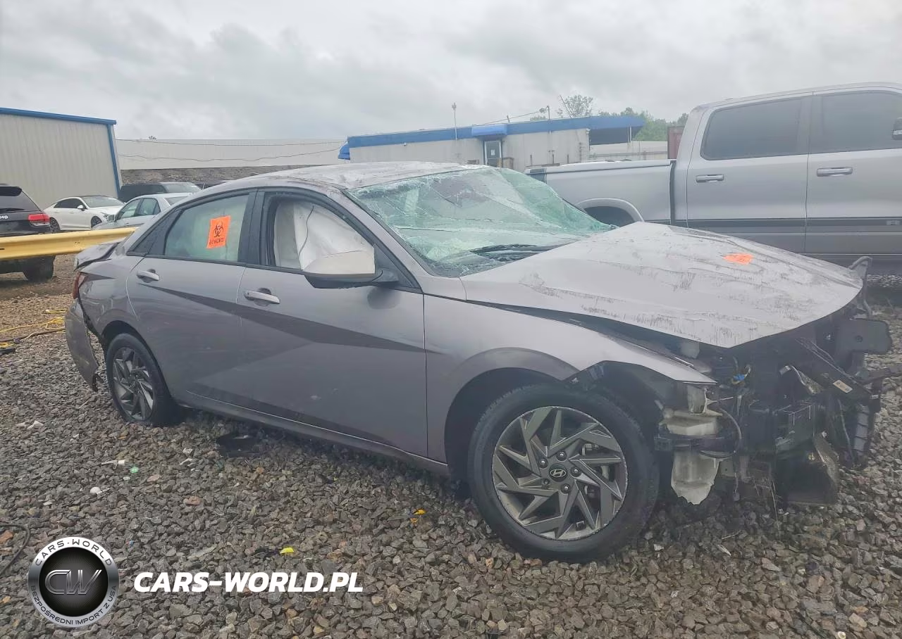 2024 Hyundai Elantra Sel VIN:KMHLM4DG1RU657830 - 4