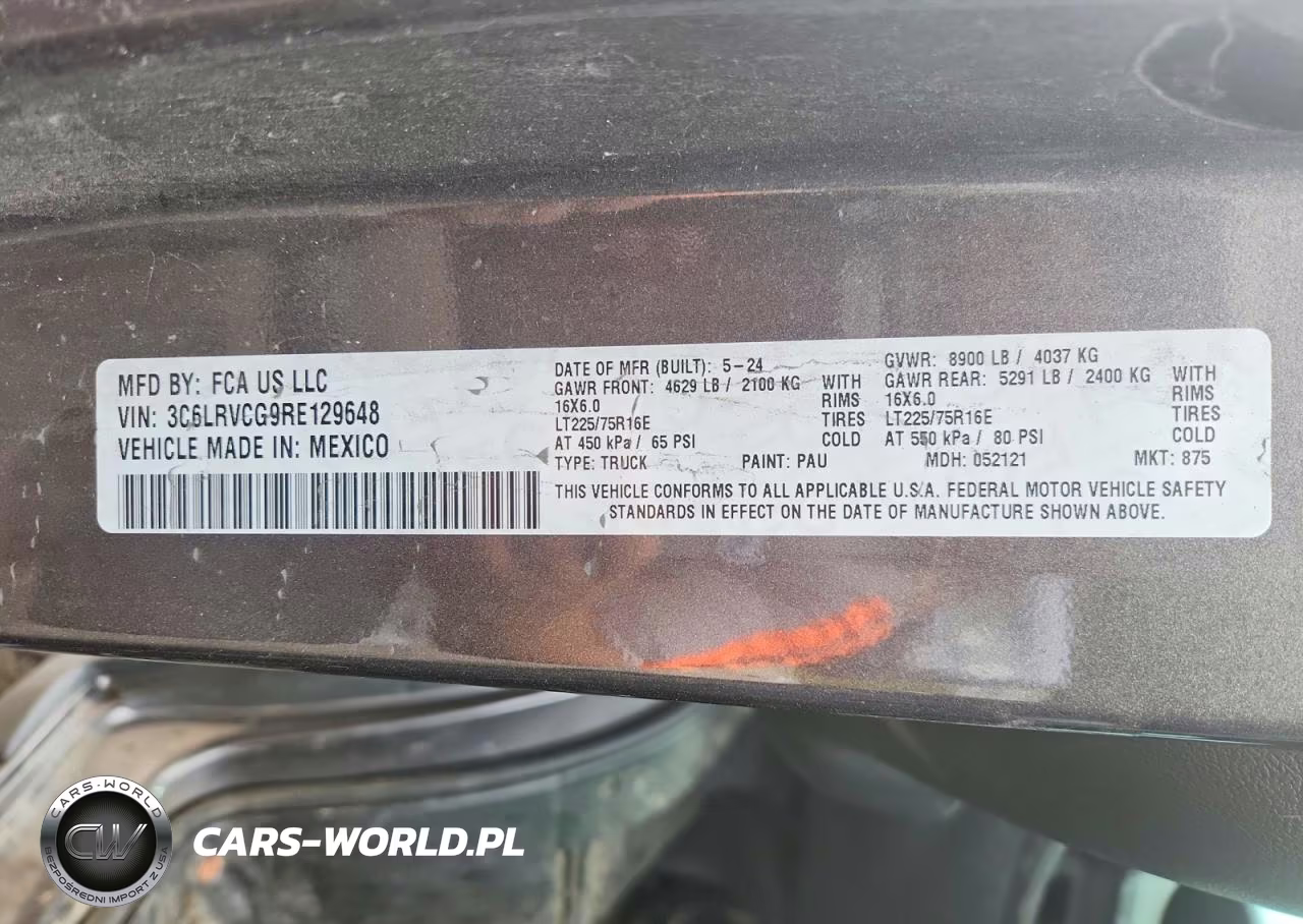 2024 Ram Promaster 2500 2500 High VIN:3C6LRVCG9RE129648 - 13