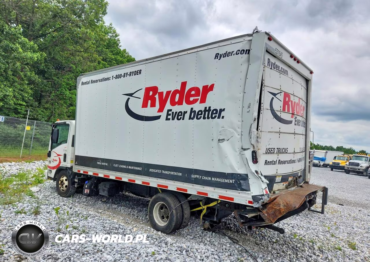 2022 Chevrolet 4500Hd Box Truck VIN:JALCDW162N7013787 - 2
