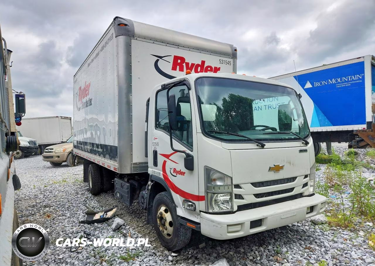 2022 Chevrolet 4500Hd Box Truck VIN:JALCDW162N7013787 - 4