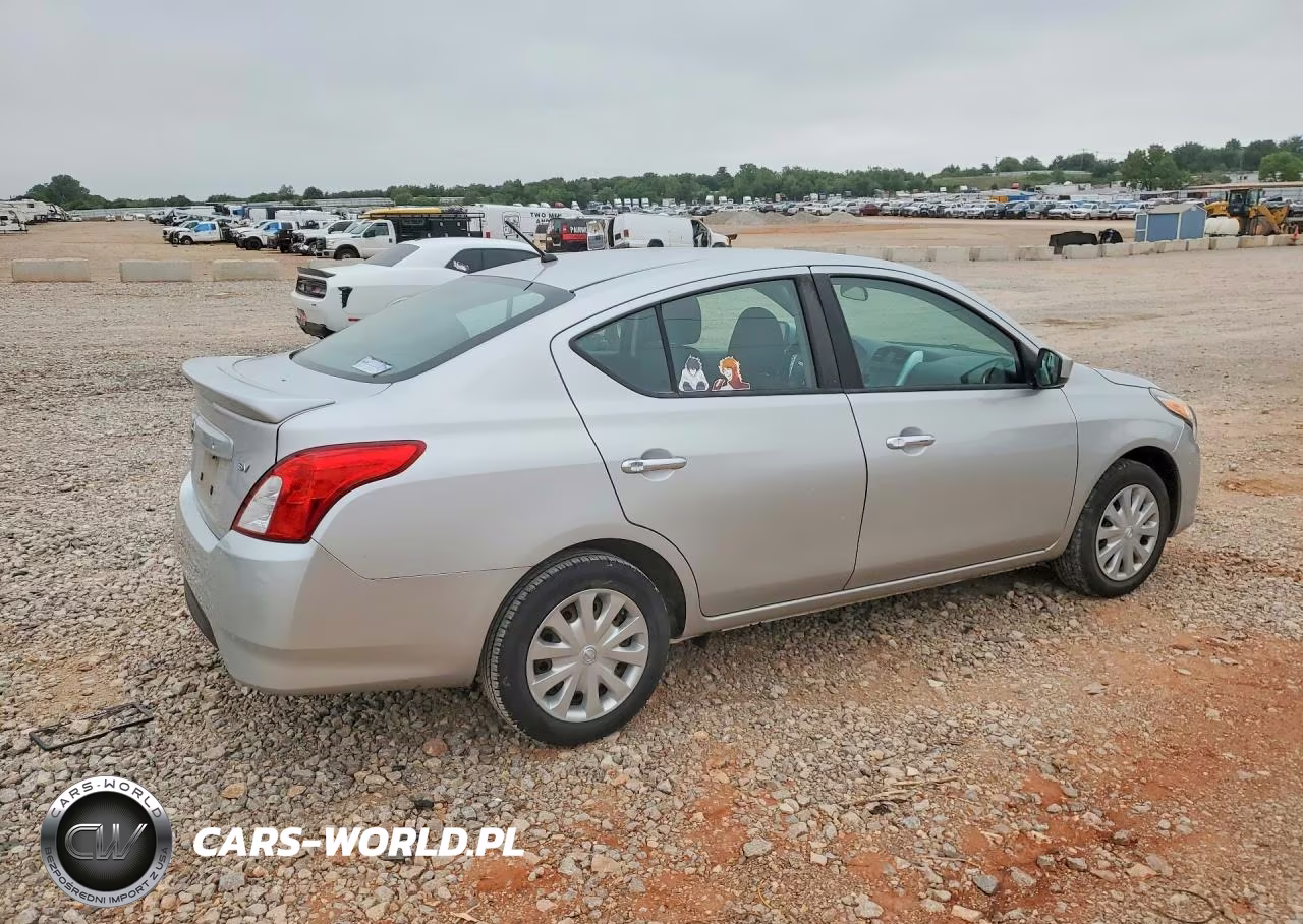 2019 Nissan Versa Sv VIN:3N1CN7AP4KL867140 - 3
