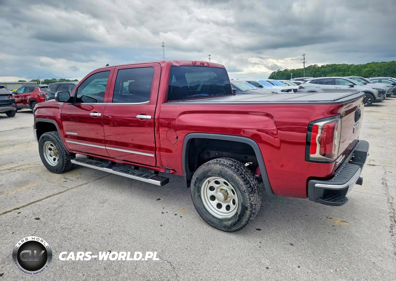 2018 GMC Sierra K1500 Slt VIN:3GTU2NEC4JG363376 - 2