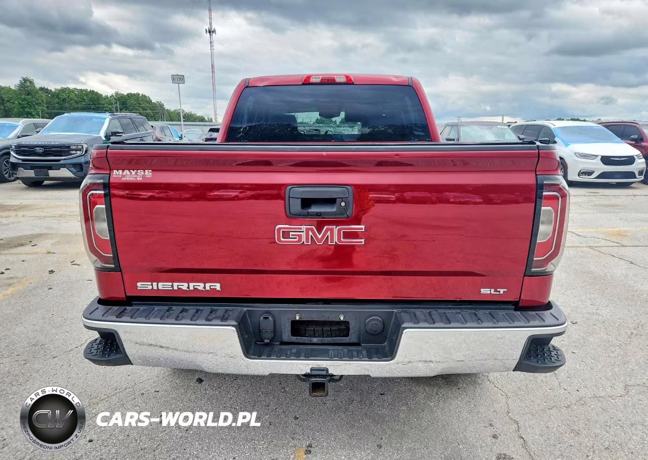 2018 GMC Sierra K1500 Slt VIN:3GTU2NEC4JG363376 - 6