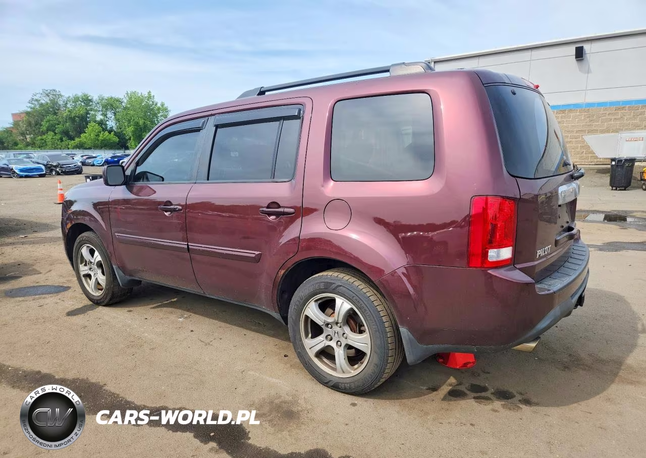 2013 Honda Pilot Exl VIN:5FNYF4H53DB078868 - 2
