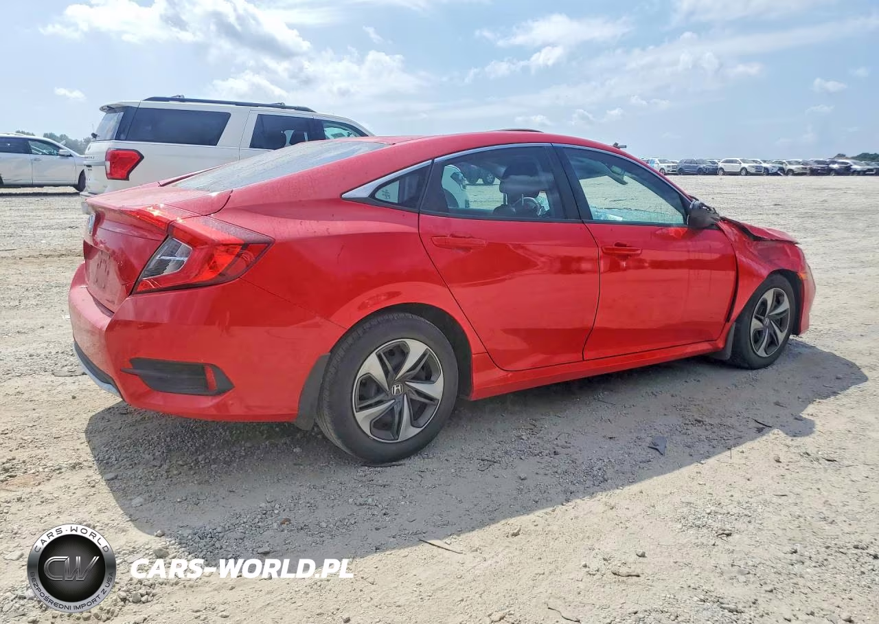 2021 Honda Civic Lx VIN:2HGFC2F61MH534927 - 3
