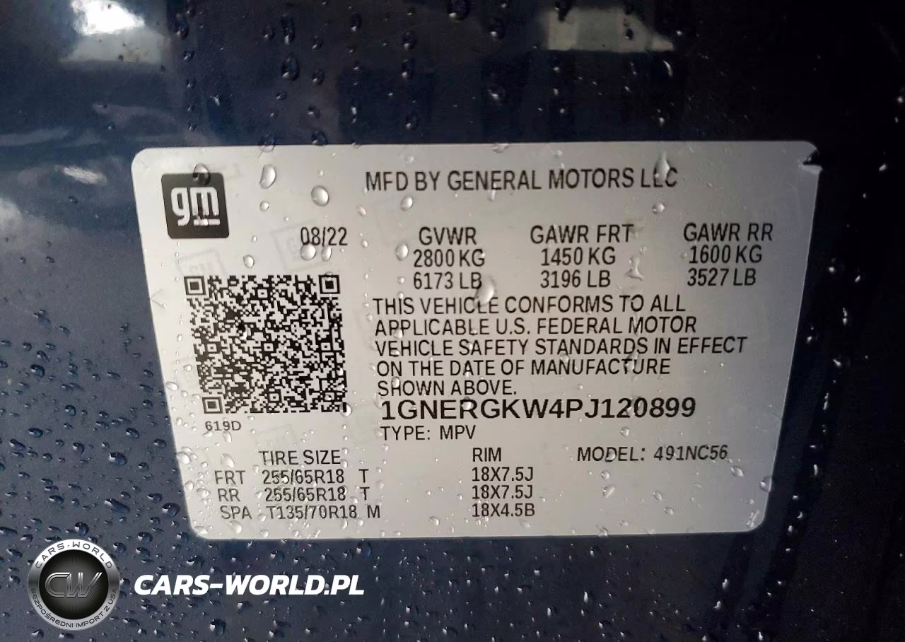2023 Chevrolet Traverse Lt VIN:1GNERGKW4PJ120899 - 13