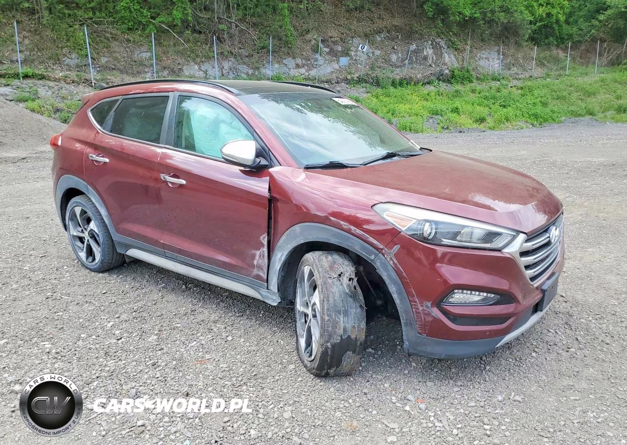 2017 Hyundai Tucson Limited VIN:KM8J3CA27HU370438 - 4