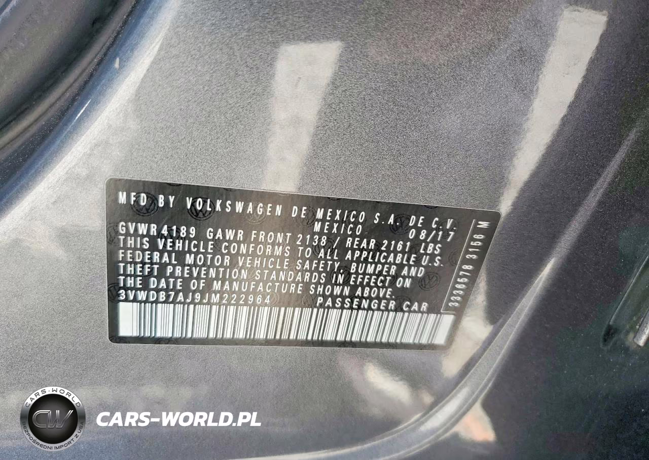 2018 Volkswagen Jetta Se-Wolfsburg VIN:3VWDB7AJ9JM222964 - 12