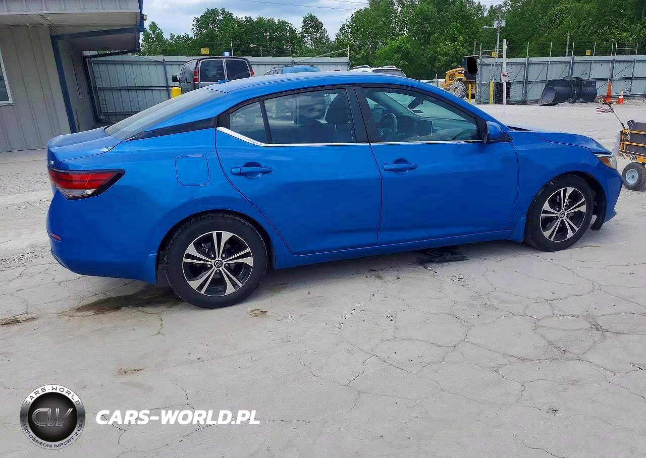 2020 Nissan Sentra Sv VIN:3N1AB8CV9LY238611 - 3