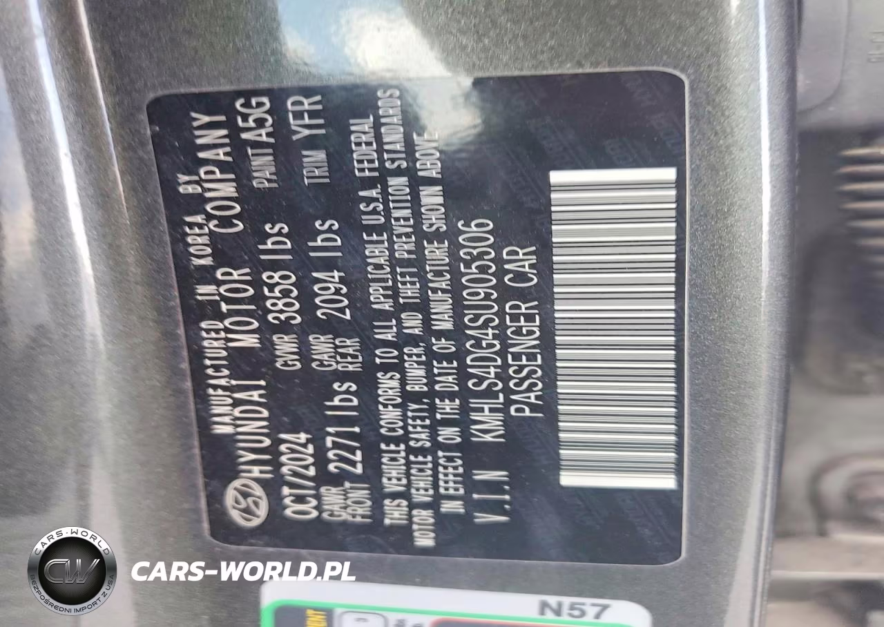 2025 Hyundai Elantra Sel VIN:KMHLS4DG4SU905306 - 12