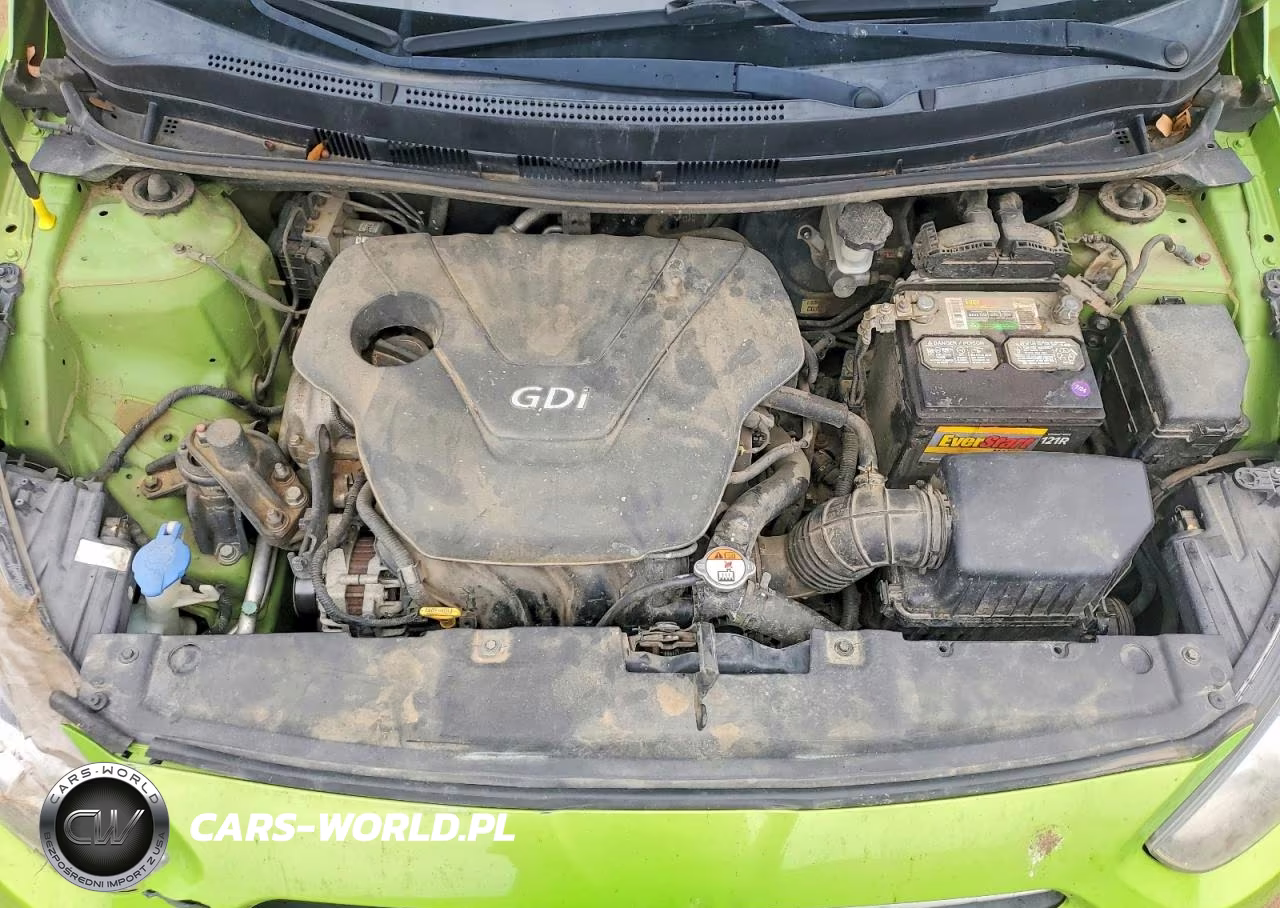 2013 Hyundai Accent Gs VIN:KMHCT5AE7DU129326 - 11