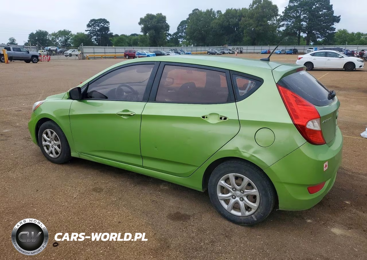 2013 Hyundai Accent Gs VIN:KMHCT5AE7DU129326 - 2