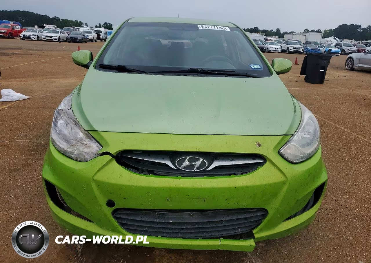 2013 Hyundai Accent Gs VIN:KMHCT5AE7DU129326 - 5