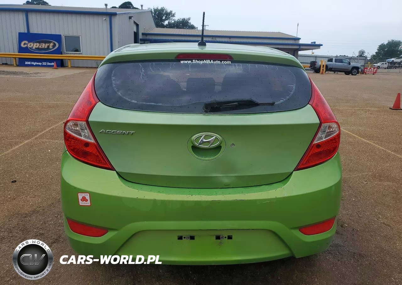 2013 Hyundai Accent Gs VIN:KMHCT5AE7DU129326 - 6