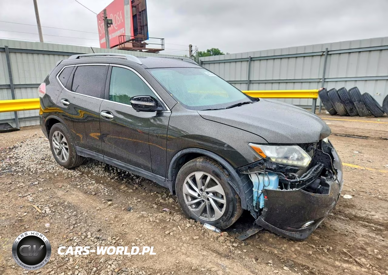2015 Nissan Rogue Sl VIN:5N1AT2MT7FC894562 - 4