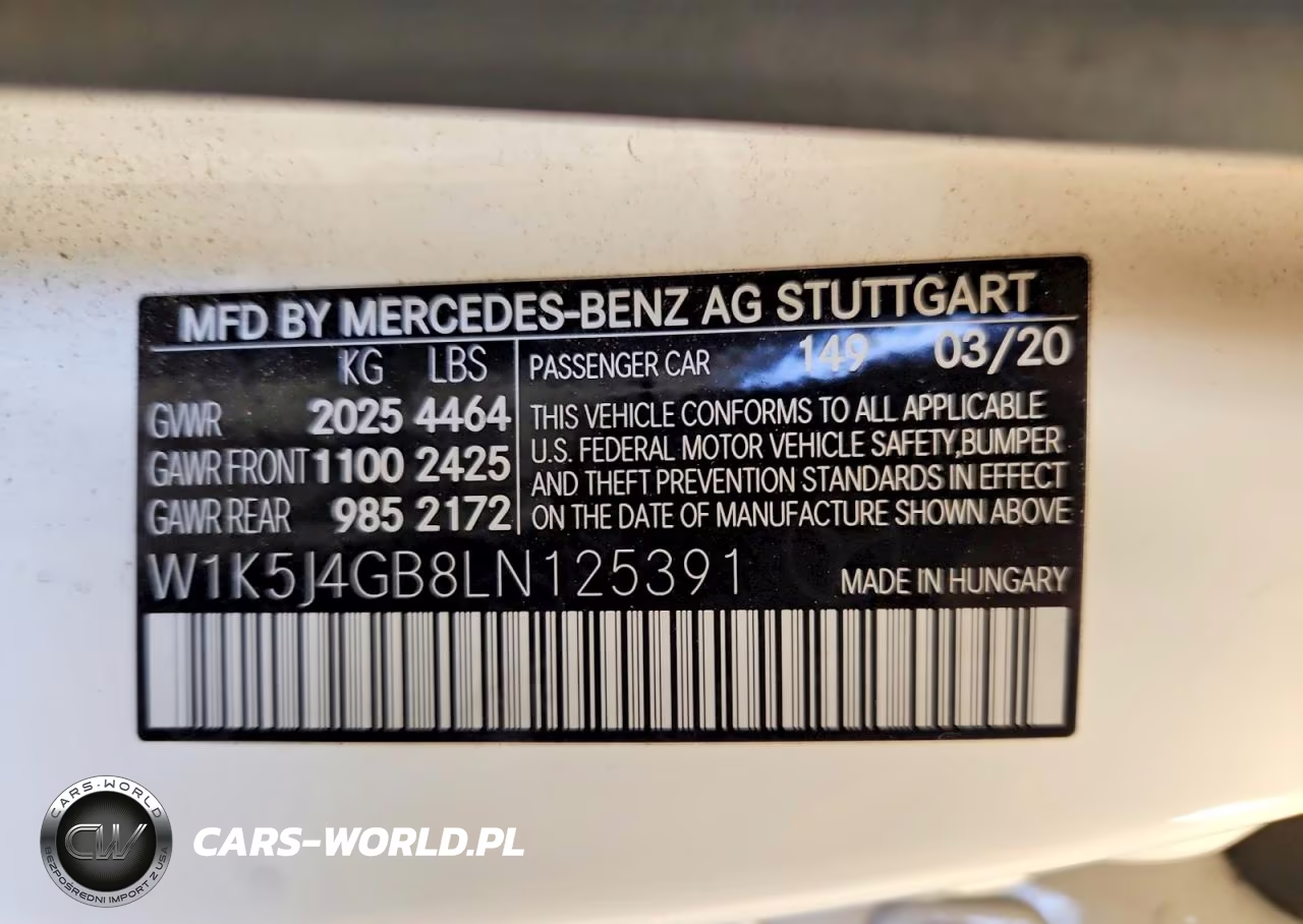 2020 Mercedes-Benz Cla 250 VIN:W1K5J4GB8LN125391 - 12